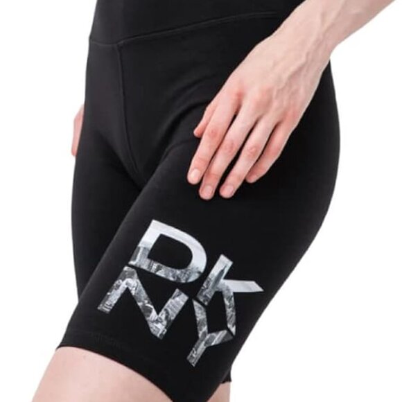 Dkny Pants - DKNY Sport Black & White City Signature Decal Biker Shorts, Multiple Sizes, NWT!